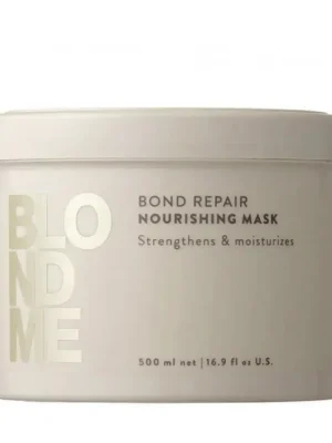 SCHWARZKOPF BlondMe Nourishing Mask 500ml - intenzivně vyživující maska pro blond vlasy Přímo Od Výrobce