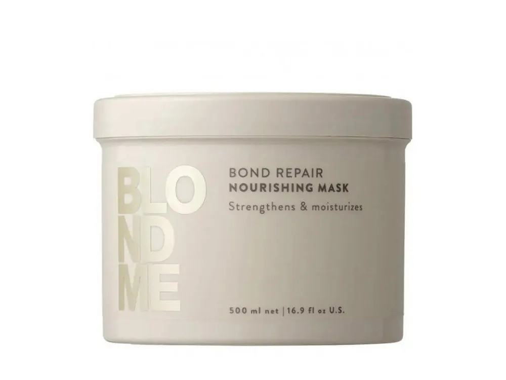 SCHWARZKOPF BlondMe Nourishing Mask 500ml - intenzivně vyživující maska pro blond vlasy Přímo Od Výrobce