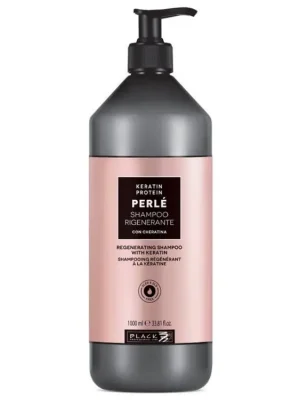 Sezónní Sleva BLACK Perlé Keratin Shampoo 1000ml - regenerační šampon pro poškozené vlasy