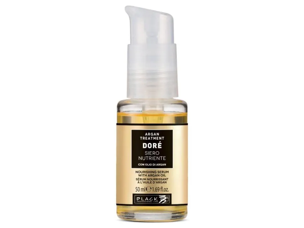 Pouze Dnes BLACK Doré Argan Serum 50ml - vyživující sérum pro suché a lámavé vlasy