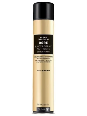 BLACK Doré Argan Hair Spray 500ml - vyživující lak na vlasy se silnou fixací Tovární Cena