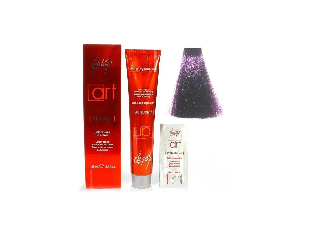 Finální Výprodej VITALITYS Art Absolute Barva na vlasy s leskem - Rich Violet Dark Blond 6-88