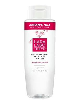 HADA LABO TOKYO Micelární voda WHITE Make-up Removing Micellar Water (400 ml) Finální Výprodej