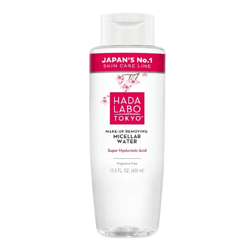 HADA LABO TOKYO Micelární voda WHITE Make-up Removing Micellar Water (400 ml) Finální Výprodej