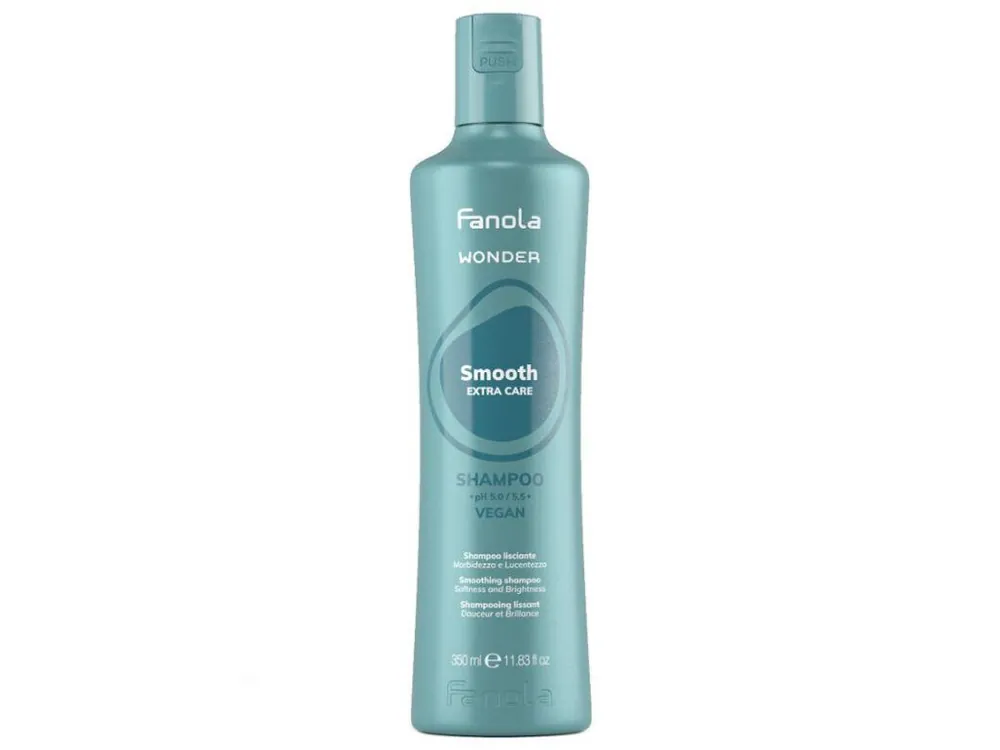 Cenově Výhodný FANOLA Wonder Smooth Shampoo 350ml - uhlazující šampon proti krepatění vlasů