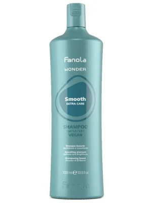 FANOLA Wonder Smooth Shampoo 1000ml - uhlazující šampon proti krepatění vlasů Autentický