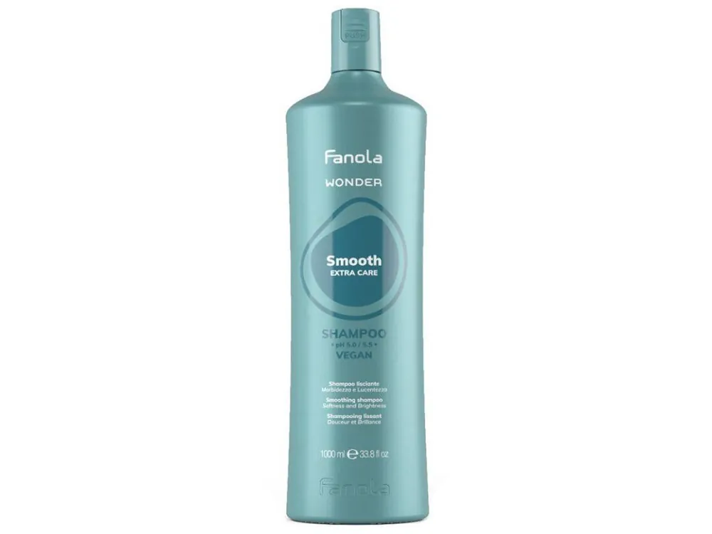 FANOLA Wonder Smooth Shampoo 1000ml - uhlazující šampon proti krepatění vlasů Autentický