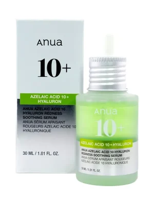 Sezónní Sleva ANUA Zklidňující pleťové sérum Azelaic Acid 10Hyaluron Redness Soothing Serum (30 ml)