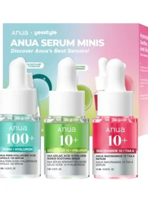 ANUA Set pleťových sér Exclusive Serum Minis Trio Set (3 ks) Pouze Dnes