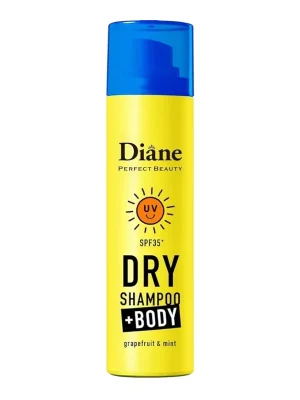 Časově Omezené NATURELAB Suchý šampon & Tělový opalovací sprej Diane Perfect Beauty Dry Shampoo + Body - SPF35 PA+ (95 g)