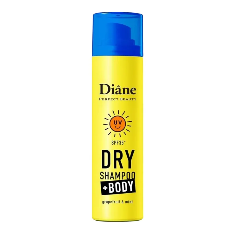 Časově Omezené NATURELAB Suchý šampon & Tělový opalovací sprej Diane Perfect Beauty Dry Shampoo + Body - SPF35 PA+ (95 g)