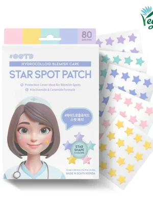 Vrácení Zdarma OOTD Náplasti na akné Star Spot Patch (80 ks)