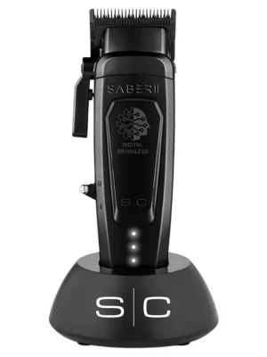 Profesionální střihací strojek STYLECRAFT Saber 2.0 clipper Black Originální
