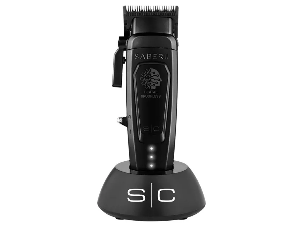 Profesionální střihací strojek STYLECRAFT Saber 2.0 clipper Black Originální