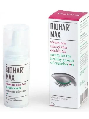 Finální Výprodej BIOHAR MAX Pro dlouhé a husté řasy 7ml - sérum k posílení a růstu očních řas