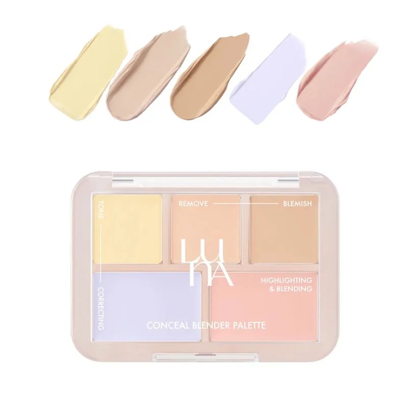 LUNA Paletka Conceal Blender Palette #02 Pure Cover Časově Omezené