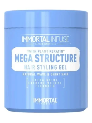 Vrácení Zdarma Gel na vlasy s keratinem IMMORTAL Infuse Mega structure hair styling gel 500 ml