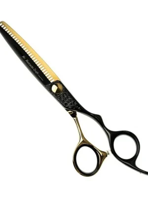 Akční Nabídka Efilační nůžky MR. MUSTACHE Craft Black-Gold 5,5"