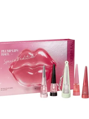 Originální VT COSMETICS Set lesků na rty s výživou a efektem objemu Plump Lips Haul Special Edition Box