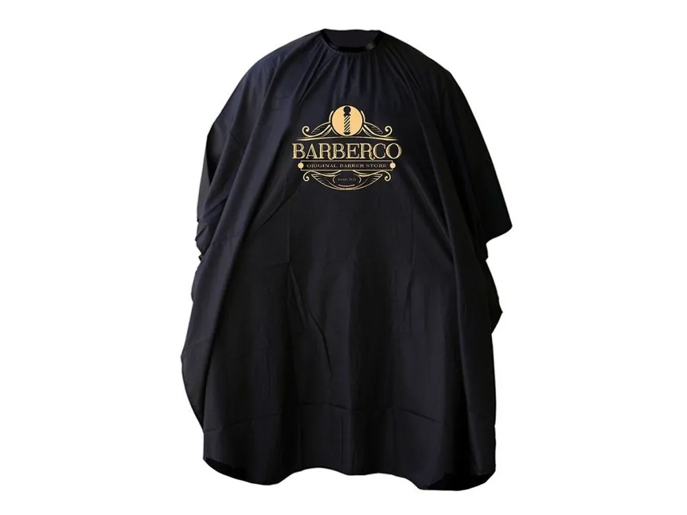 Akční Cena Elegantní barber pláštěnka BARBERCO Black cape - zapínání na patentky