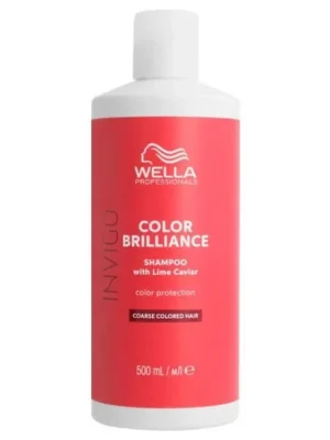 Zlevněný WELLA Invigo Color Brilliance Coarse Shampoo 500ml - šampon pro silné barvené vlasy
