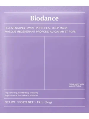 BIODANCE Hydrogelová pleťová maska Rejuvenating Caviar PDRN Real Deep Mask Finální Výprodej