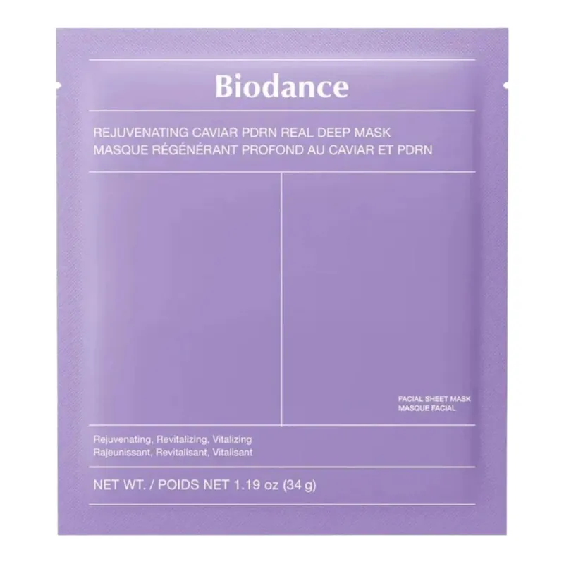 BIODANCE Hydrogelová pleťová maska Rejuvenating Caviar PDRN Real Deep Mask Finální Výprodej