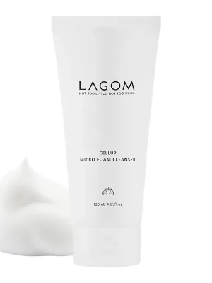 Vrácení Zdarma LAGOM Čisticí a odličovací pěna Cellup Micro Foam Cleanser (120 ml)