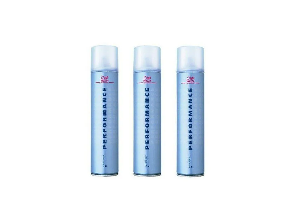 Značkový WELLA Performance - Lak na vlasy - silně tužící M500ml - SET 3ks