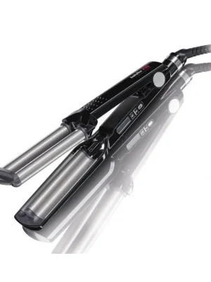 Levný BABYLISS PRO 2369TTE Ionic 3D Waver profi trojkulma na vlasy - průměr 19-19-19mm - SLEVA, ROZBALENO