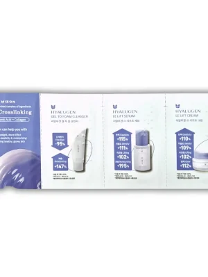 MIZON Hyalugen Le Lift Serum & Gel To Foam Cleanser & Cream VZORKY Sezónní Sleva