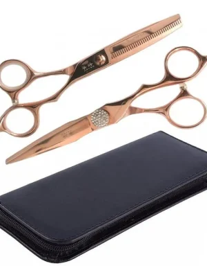 YOSHIMOTO JAPAN SET ROSEGOLD 6,0´ - sada profesionálních kadeřnických nůžek na vlasy Omezená Nabídka
