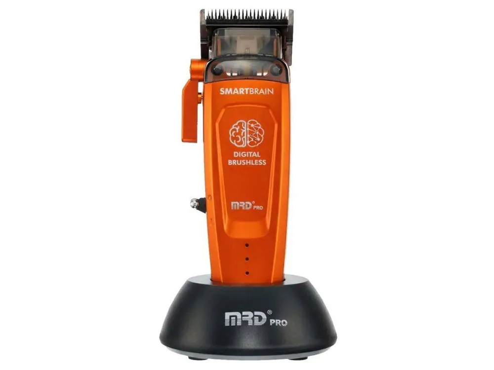 Časově Omezené Profesionální střihací strojek MRD Pro Smart Brain clipper HC-90-4 - Hermes Orange