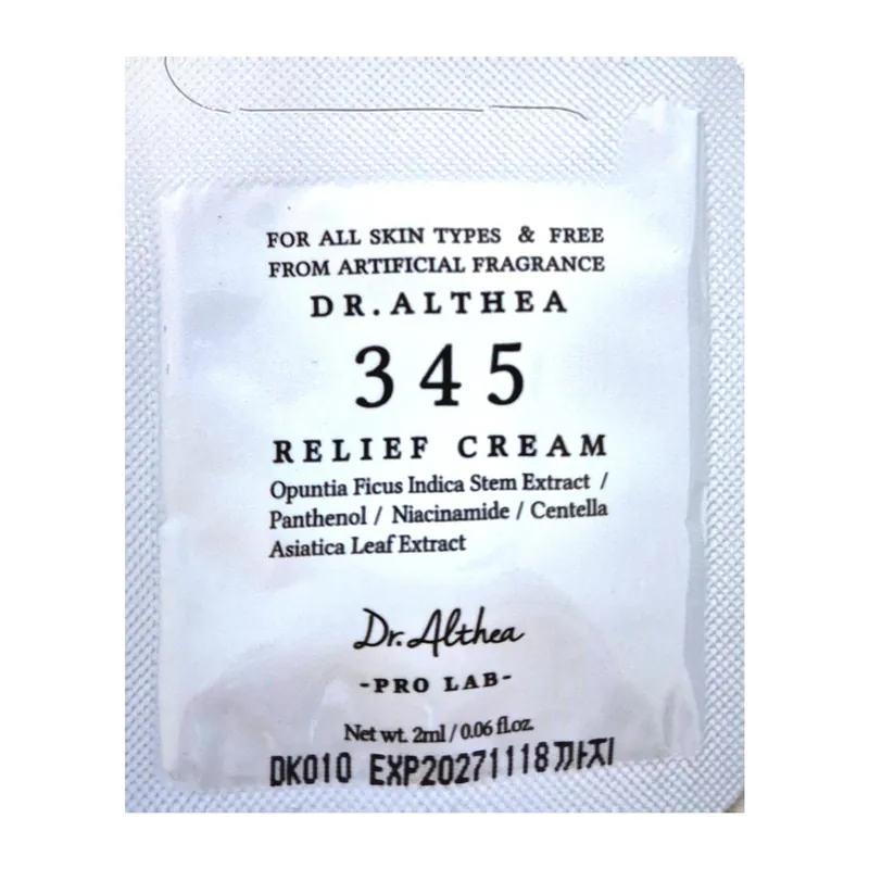 Nejlepší Volba Dr. ALTHEA Pleťový krém 345 Relief Cream VZOREK
