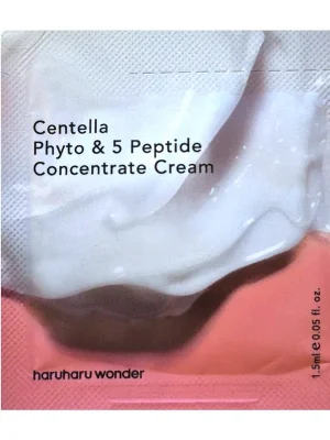 Nejlepší Volba HARUHARU WONDER Pleťový krém Centella Phyto & 5 Peptide Concentrate Cream VZOREK