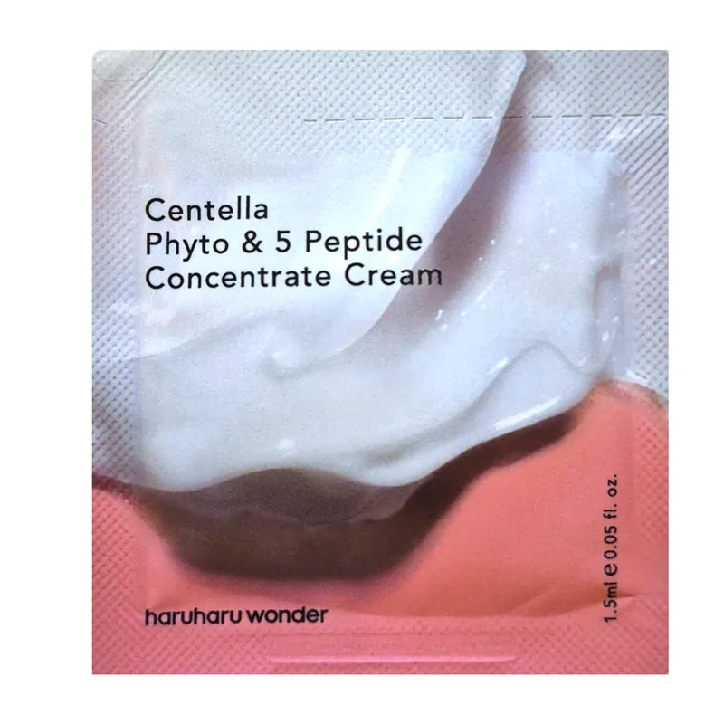Nejlepší Volba HARUHARU WONDER Pleťový krém Centella Phyto & 5 Peptide Concentrate Cream VZOREK