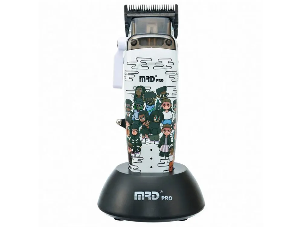 Profesionální střihací strojek MRD Pro Smart Brain clipper HC-90-4 - White Limited edition Cenová Bomba