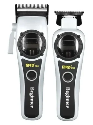 Sada střihacího a konturovacího strojku MRD Pro Vector clipper & trimmer - White combo set Oblíbený