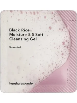 Haruharu WONDER Čisticí gel Black Rice Moisture 5.5 Soft Cleansing Gel VZOREK Hit Sezóny