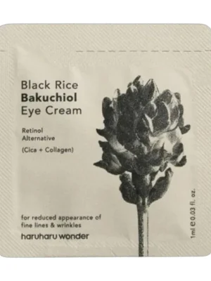 HARUHARU WONDER Oční krém Black Rice Bakuchiol Eye Cream VZOREK Novinka
