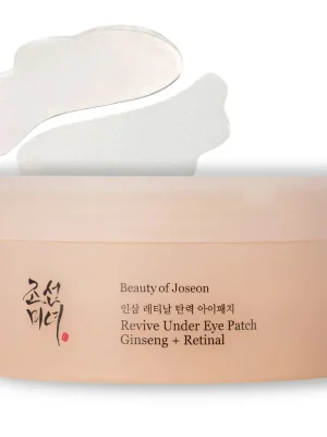 BEAUTY OF JOSEON Masky pod oči Revive Under Eye Patch Ginseng + Retinal (60 ks) Novinka