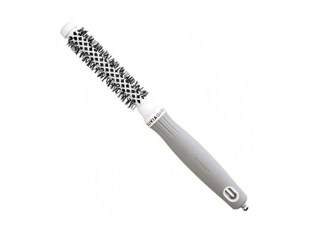 OLIVIA GARDEN Blowout Shine 15 - kadeřnický keramický kulatý kartáč na vlasy - průměr 15mm Zlevněný