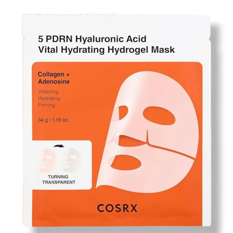COSRX Hydrogelová pleťová maska 5 PDRN Hyaluronic Acid Vital Hydrating Hydrogel Mask Cenový Hit
