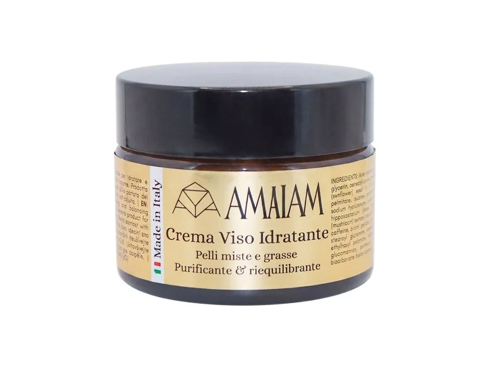 Akční Nabídka Hydratační krém pro smíšenou a mastnou pleť BALLANGI Amaiam Moisturising face cream 50 ml