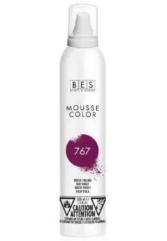 BES Mousse Color Barevné pěnové tužidlo 767 červeno fialové 200ml Akční Nabídka