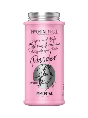 Akce IMMORTAL Infuse Volume & styling powder 30 g - Pudr na vlasy pro objem a styling