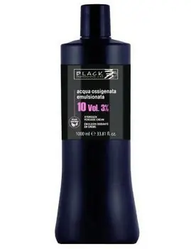 Omezená Nabídka BLACK Professional Krémový 3% peroxid vodíků 1000ml - oxidační krém 10vol
