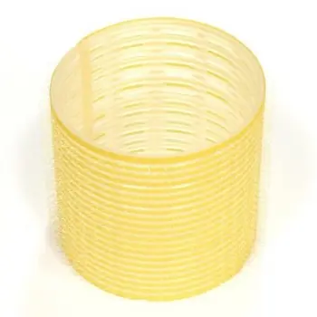 Finální Výprodej DUKO Natáčky Velcro natáčky na vlasy 64mm žluté 6ks