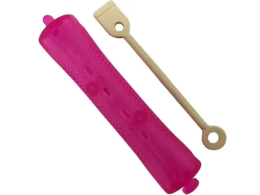 Natáčky na trvalou 1,8 cm růžové (12ks/bal) Sleva