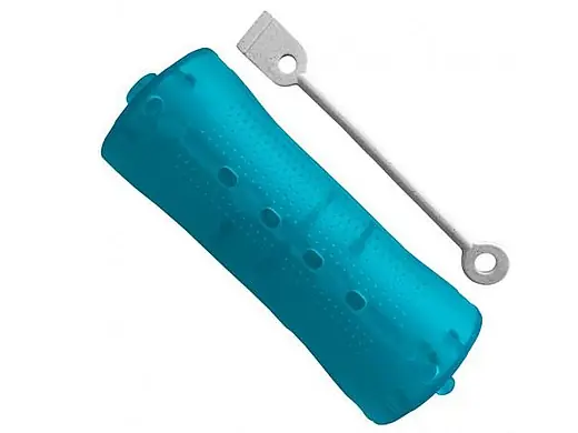 Natáčky na trvalou 2,7 cm tyrkys (12ks/bal) Akční Nabídka